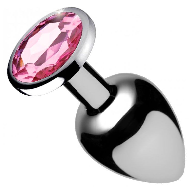Booty Sparks Pink Gem Medium Anal Plug – product image for adult pleasure and intimacy