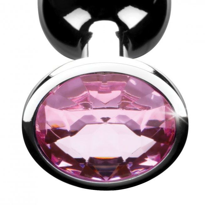 Booty Sparks Pink Gem Medium Anal Plug – Explore Enhanced Intimacy | Discreet UK Shipping