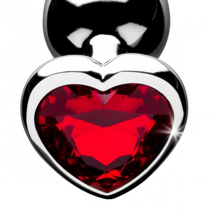 Booty Sparks Red Heart Medium Anal Plug – Explore Enhanced Intimacy | Discreet UK Shipping