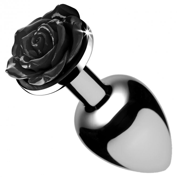 Booty Sparks Black Rose Anal Plug Medium – product image for adult pleasure and intimacy