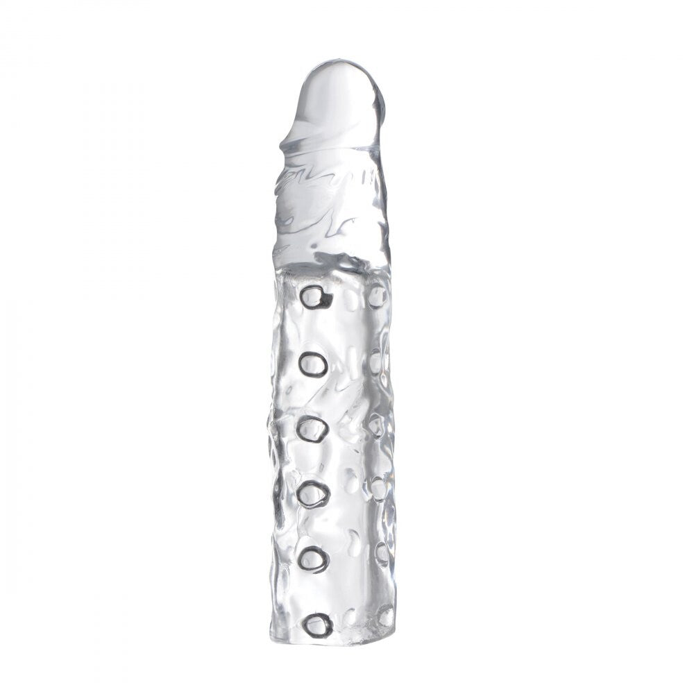 Size Matters 3 Inch Clear Penis Enhancer Sleeve – product image for adult pleasure and intimacy