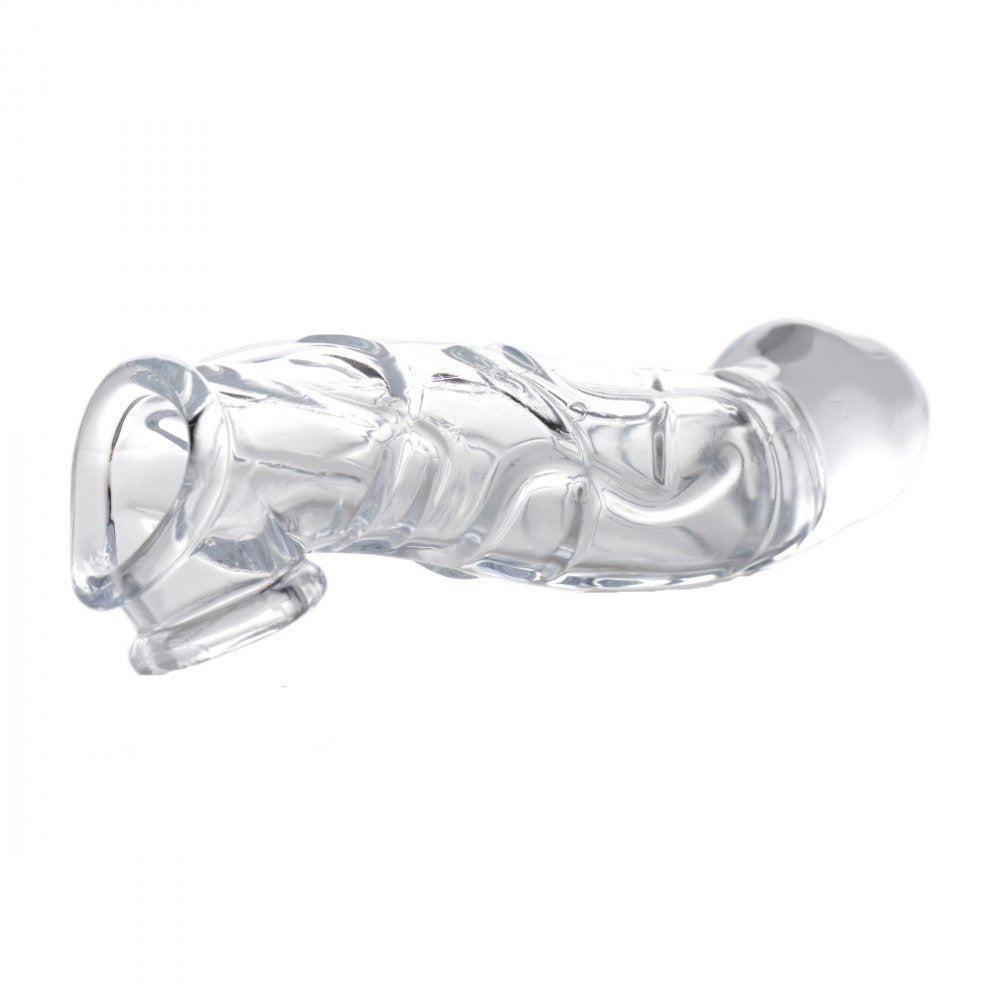 Size Matters 2 Inch Clear Penis Extender Sleeve – Explore Enhanced Intimacy | Discreet UK Shipping