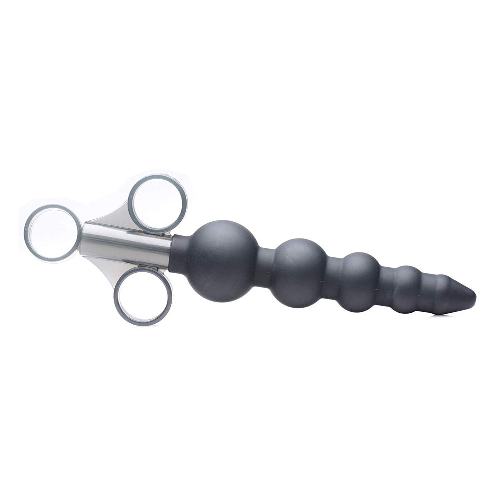 Master Series Silicone Graduated Beads Lube Launcher – product image for adult pleasure and intimacy
