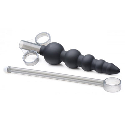 Master Series Silicone Graduated Beads Lube Launcher – Explore Enhanced Intimacy | Discreet UK Shipping