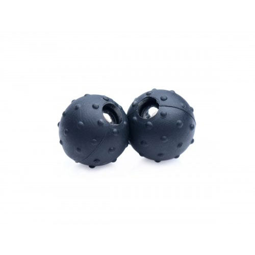Master Series Dragons Orbs Nubbed Silicone Magnetic Balls – product image for adult pleasure and intimacy