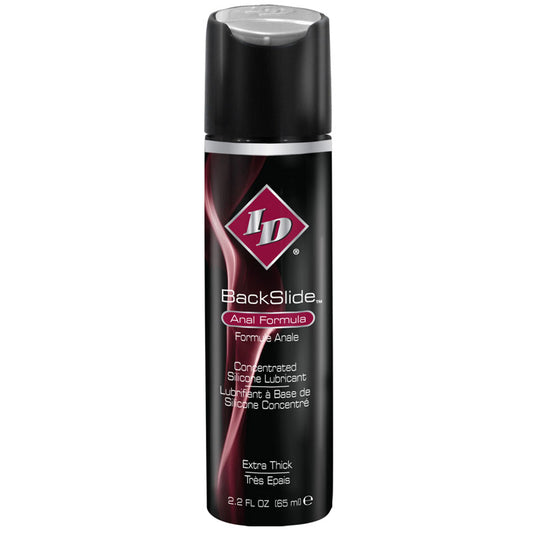 ID BackSlide Anal Formula 2.2 oz Lubricant – product image for adult pleasure and intimacy