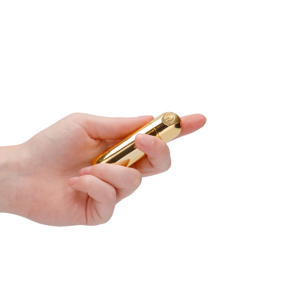 10 speed Rechargeable Bullet Gold – Explore Enhanced Intimacy | Discreet UK Shipping