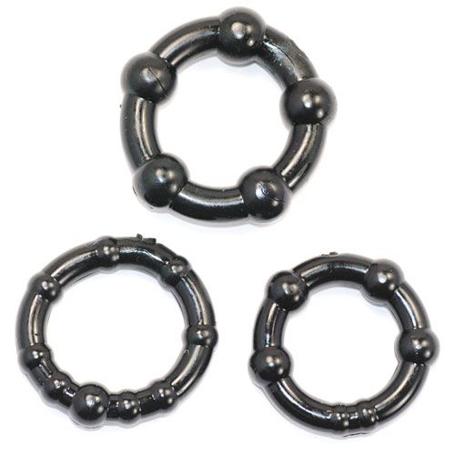 Stay Hard Beaded Cockrings – product image for adult pleasure and intimacy