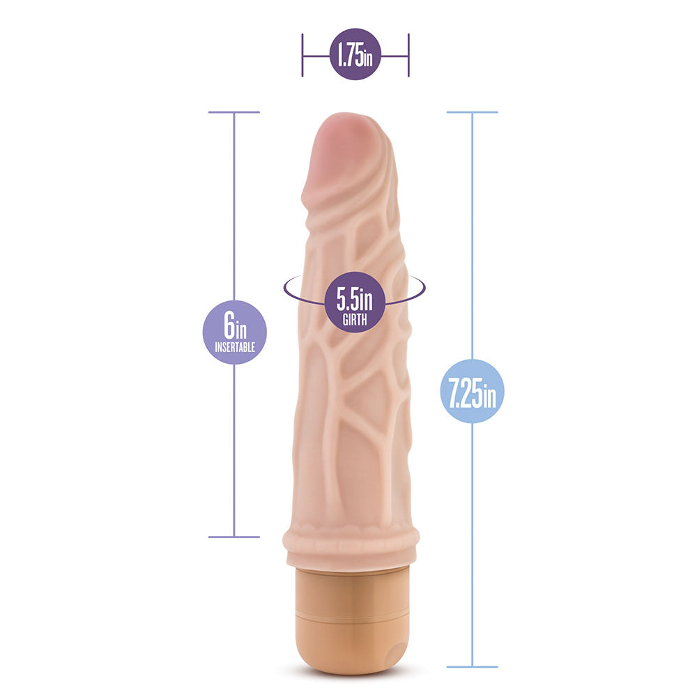 Dr. Skin Cock Vibe 3 Vibrating Cock 7.25 Inches – Explore Enhanced Intimacy | Discreet UK Shipping