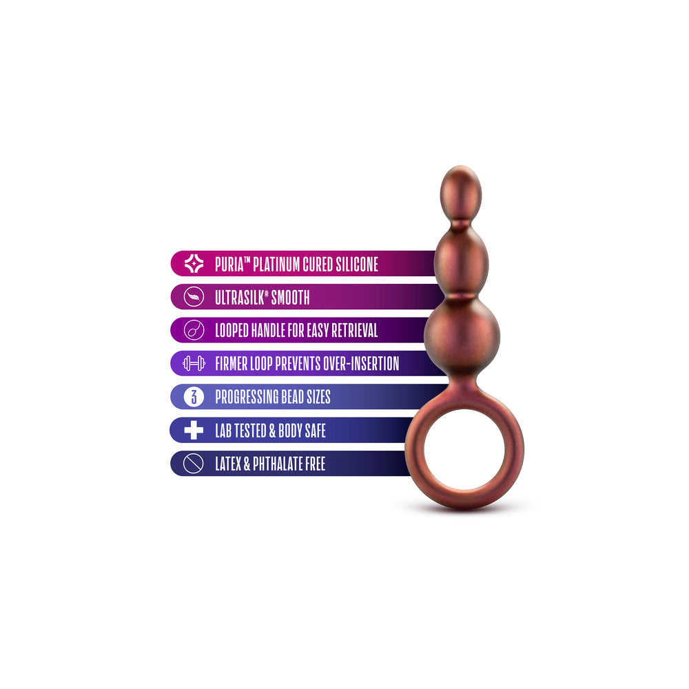 Anal Adventures Matrix Beaded Loop Butt Plug – Explore Enhanced Intimacy | Discreet UK Shipping