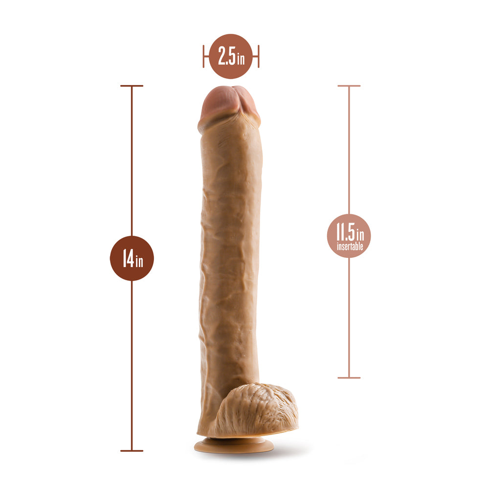 Dr. Skin Dr. Michael 14 Inch Dildo with Balls – Explore Enhanced Intimacy | Discreet UK Shipping