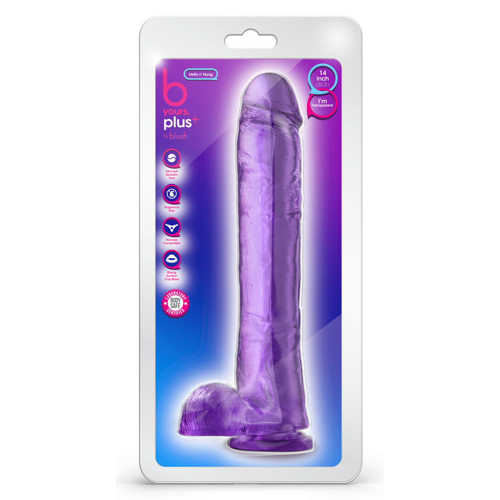 B Yours Plus Hefty N Hung 14 Inch Dildo – Explore Enhanced Intimacy | Discreet UK Shipping