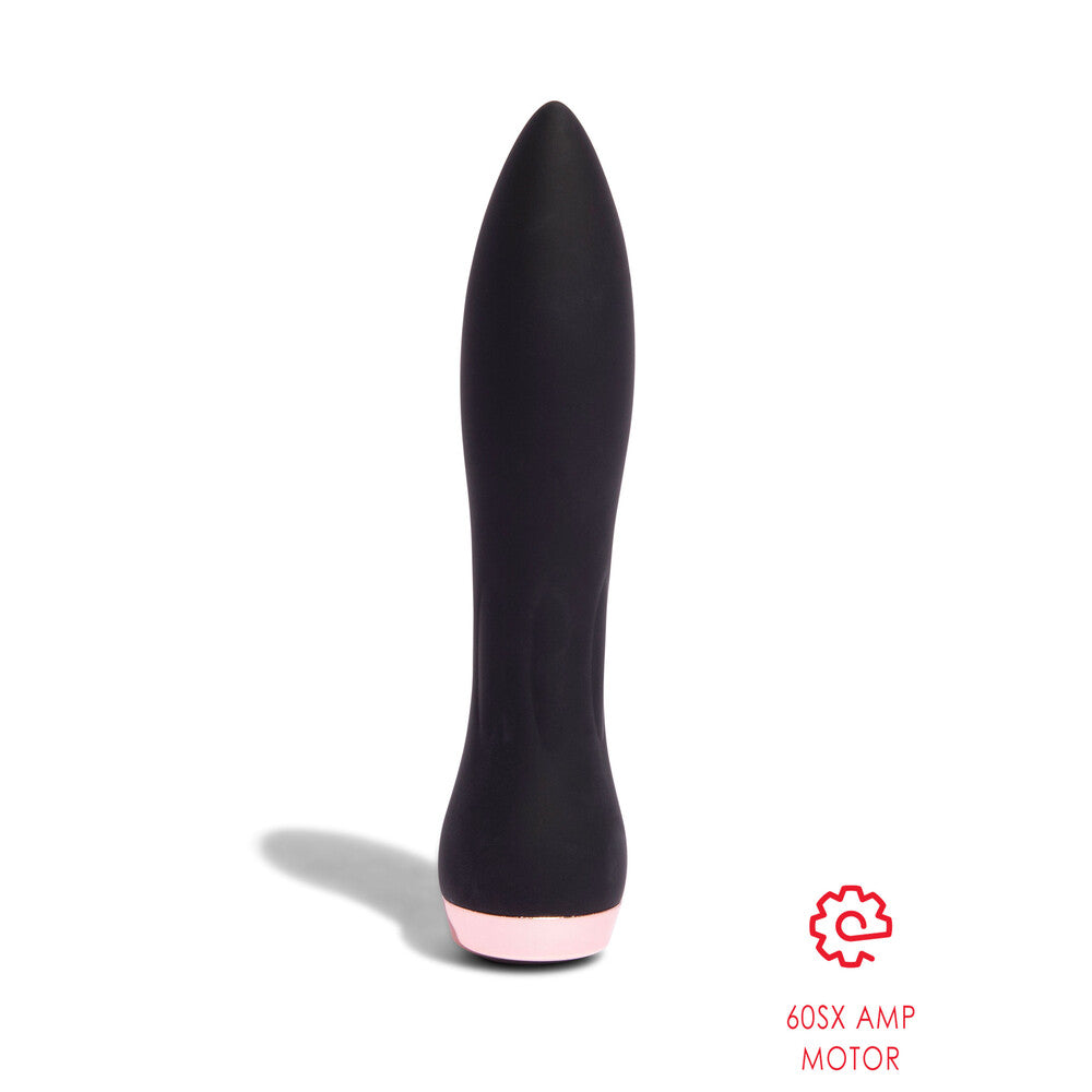 Nu Sensuelle Silicone 60SX AMP Bullet Black – product image for adult pleasure and intimacy