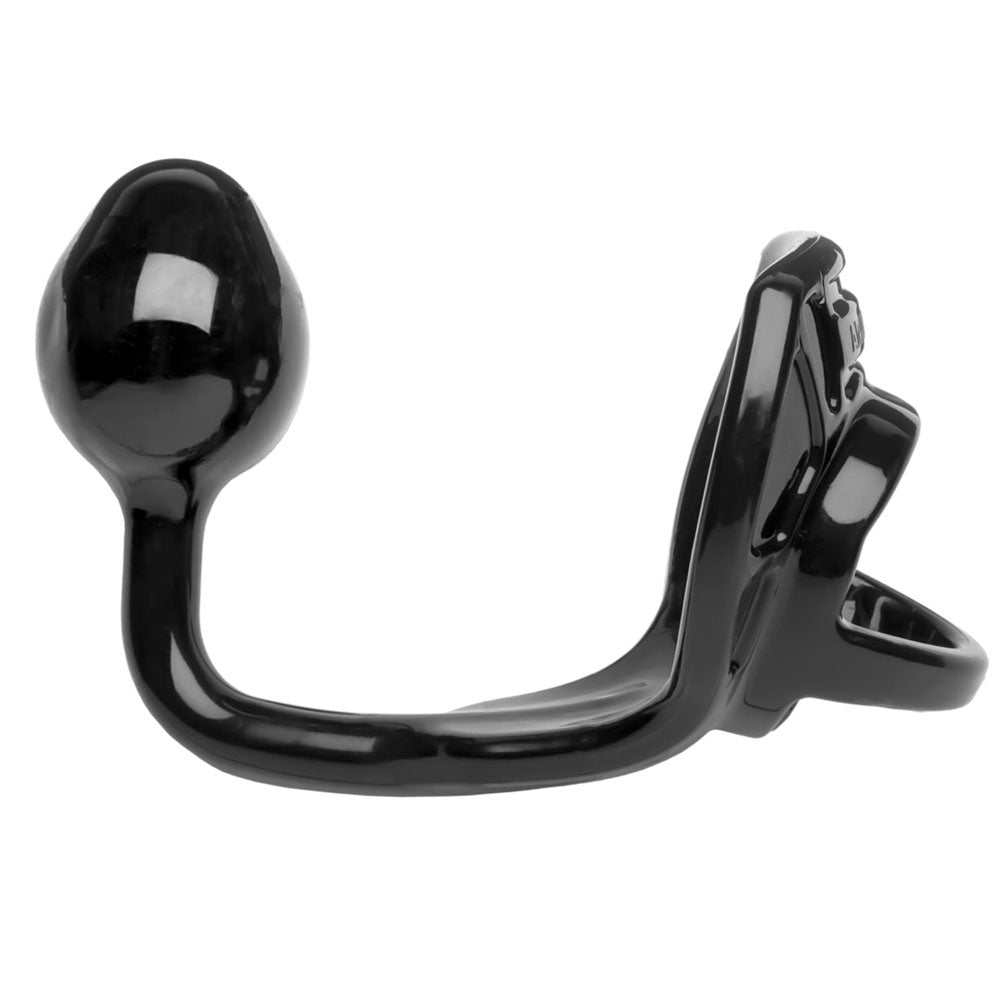 Perfect Fit Armour Tug Lock Black Medium – Explore Enhanced Intimacy | Discreet UK Shipping