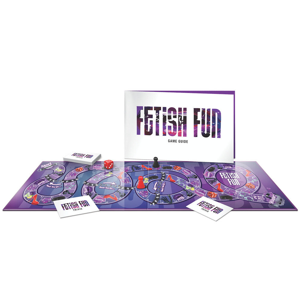 Fetish Fun Board Game – adult bedroom game for couples fun and intimacy