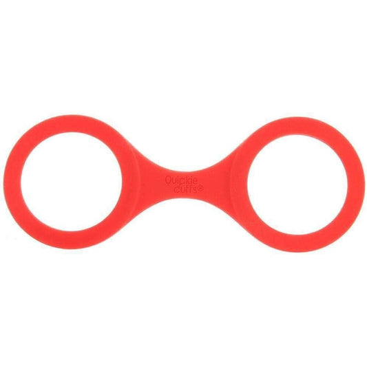Quickie Cuffs Large Red Ankle Or Wrist Cuffs – product image for adult pleasure and intimacy
