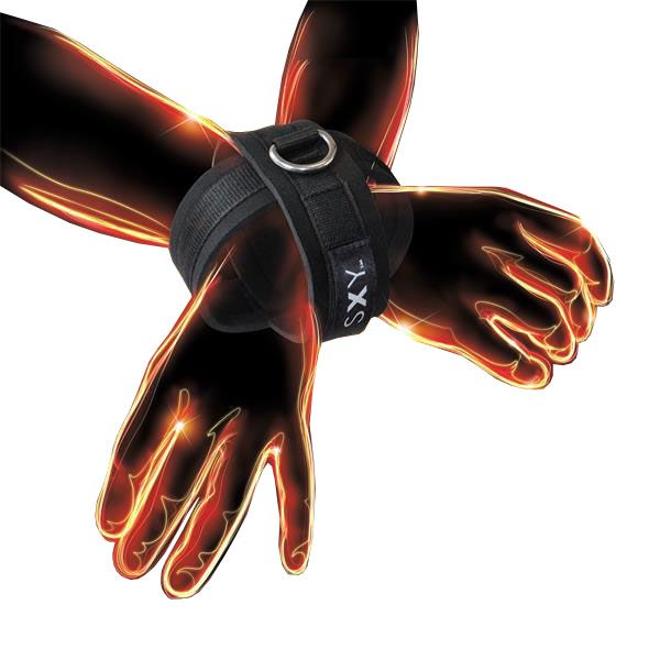 SXY Cuffs Deluxe Neoprene Cross Cuffs – product image for adult pleasure and intimacy