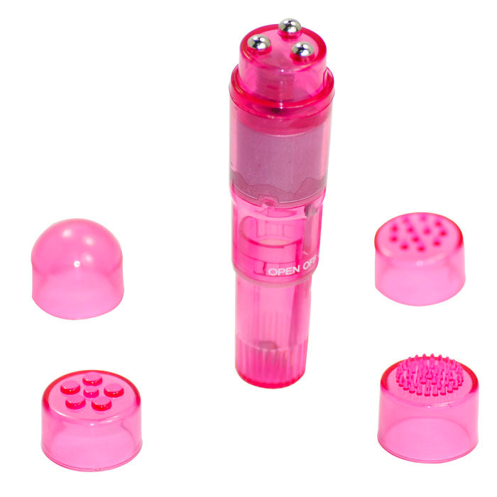 Pink Powerful Pocket Mini Vibrator – powerful waterproof vibrator for intense pleasure