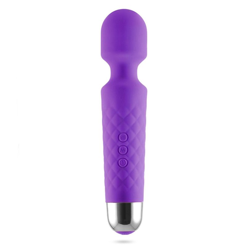 Love Magic Purple iWand Mini Wand – ergonomic wand massager for full-body stimulation