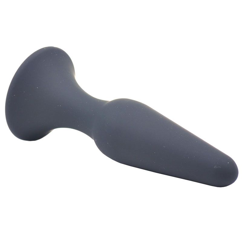 Medium Classic Black Silicone Butt Plug – Explore Enhanced Intimacy | Discreet UK Shipping
