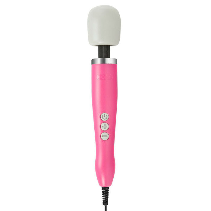 Doxy Wand Massager Pink – ergonomic wand massager for full-body stimulation