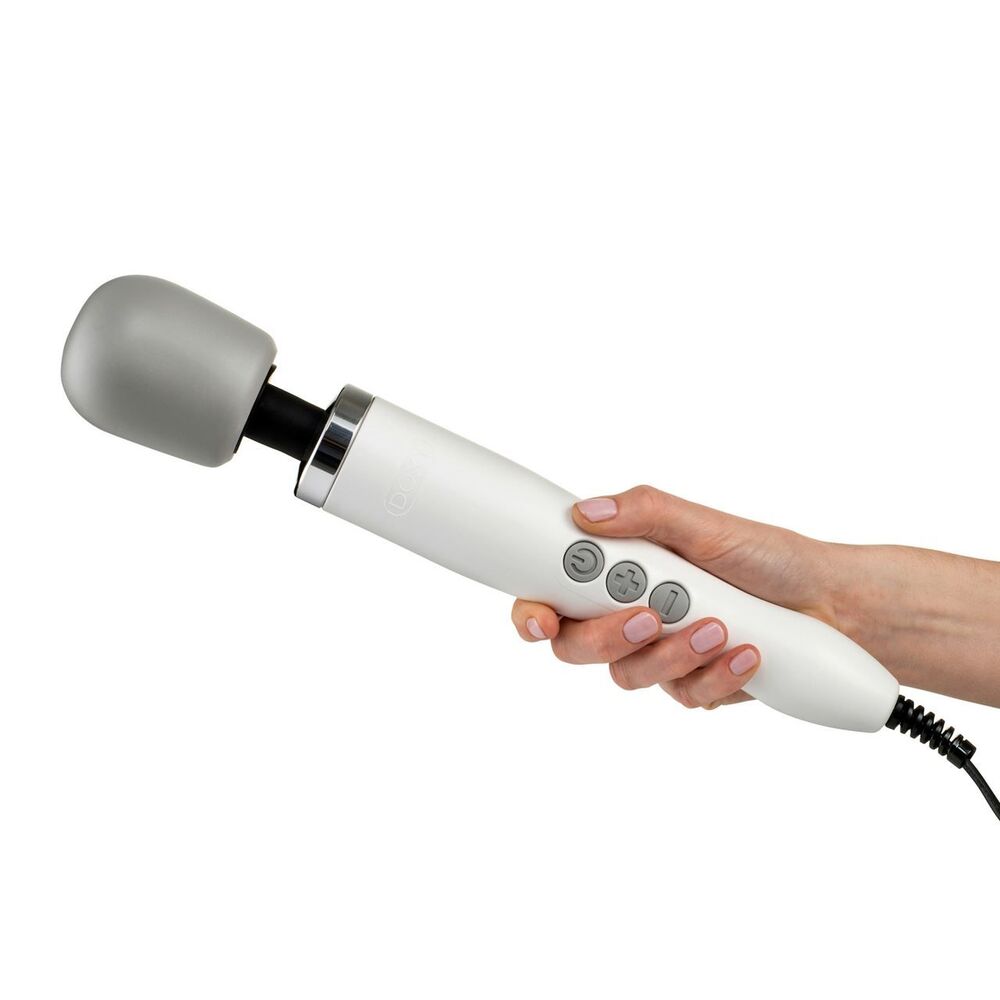 Doxy Wand Massager White – App-Controlled Wand Vibrator | Premium Wireless UK Toy