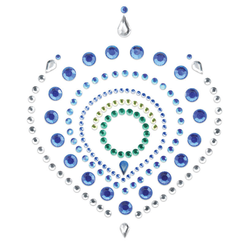 Bijoux Indscrets Flamboyant Body Jewelery Blue And Green – Explore Enhanced Intimacy | Discreet UK Shipping