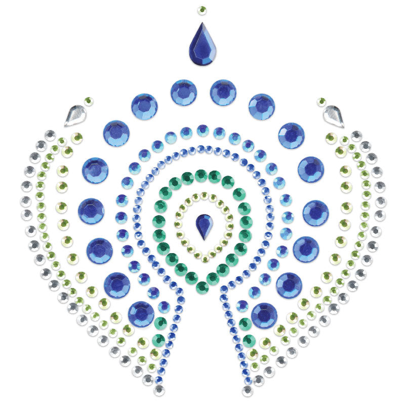 Bijoux Indscrets Flamboyant Body Jewelery Blue And Green – Explore Enhanced Intimacy | Discreet UK Shipping