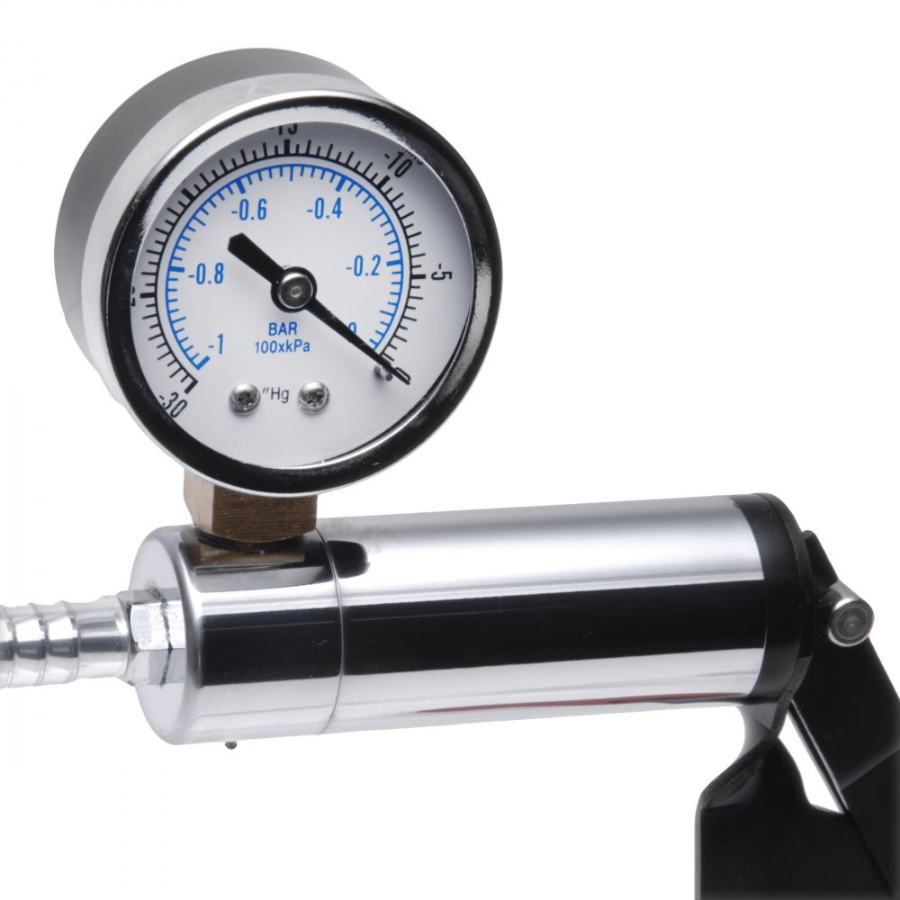 Size Matters Deluxe Steel Hand Pump – Explore Enhanced Intimacy | Discreet UK Shipping