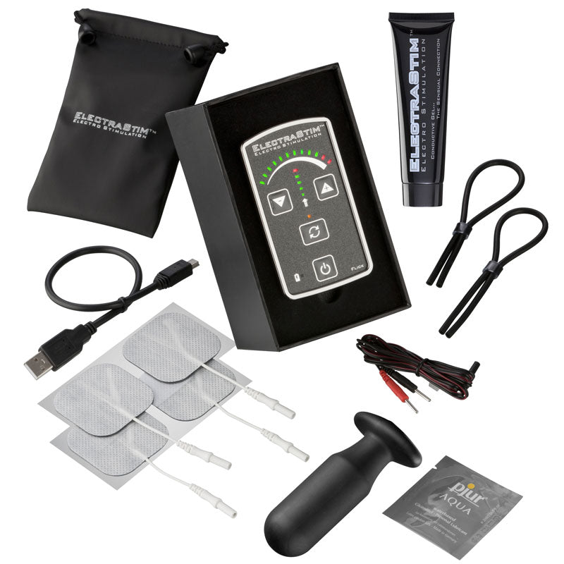 ElectraStim Flick Electro Stimulation Multi Pack – product image for adult pleasure and intimacy