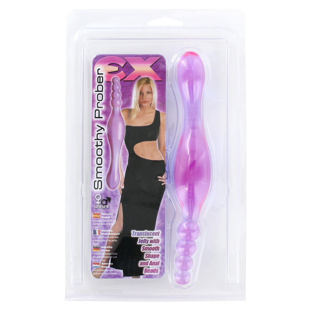 EX Smoothy Anal Prober Double Tip Probe – Explore Enhanced Intimacy | Discreet UK Shipping