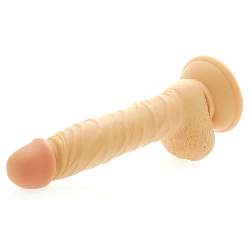 8 Inch Realistic Dong with Scrotum – Explore Enhanced Intimacy | Discreet UK Shipping