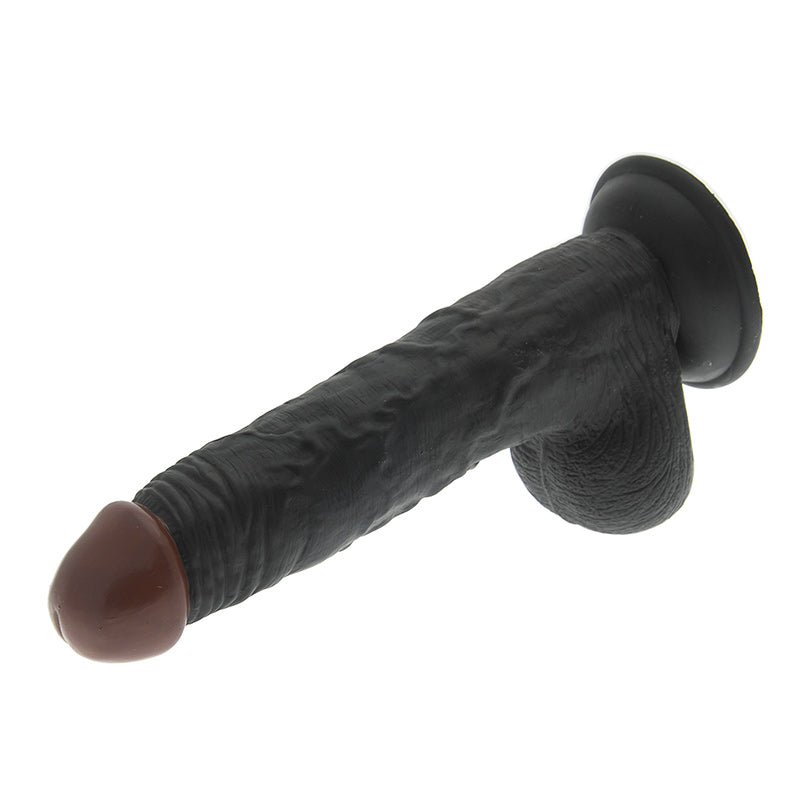Hoodlum 8.5 Inch Realistic Black Dildo – Explore Enhanced Intimacy | Discreet UK Shipping