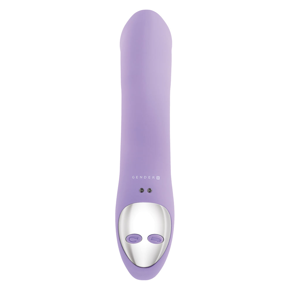 Gender X Orgasmic Orchid C Shaped Vibrator – Powerful Rechargeable Vibrator for Intense Pleasure | UK Exclusive