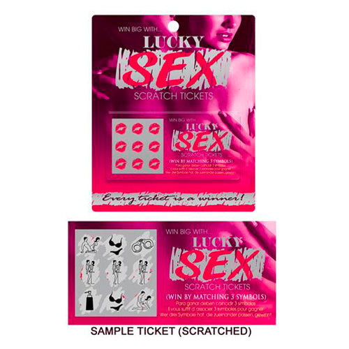 Lucky Sex Scratch Tickets – product image for adult pleasure and intimacy