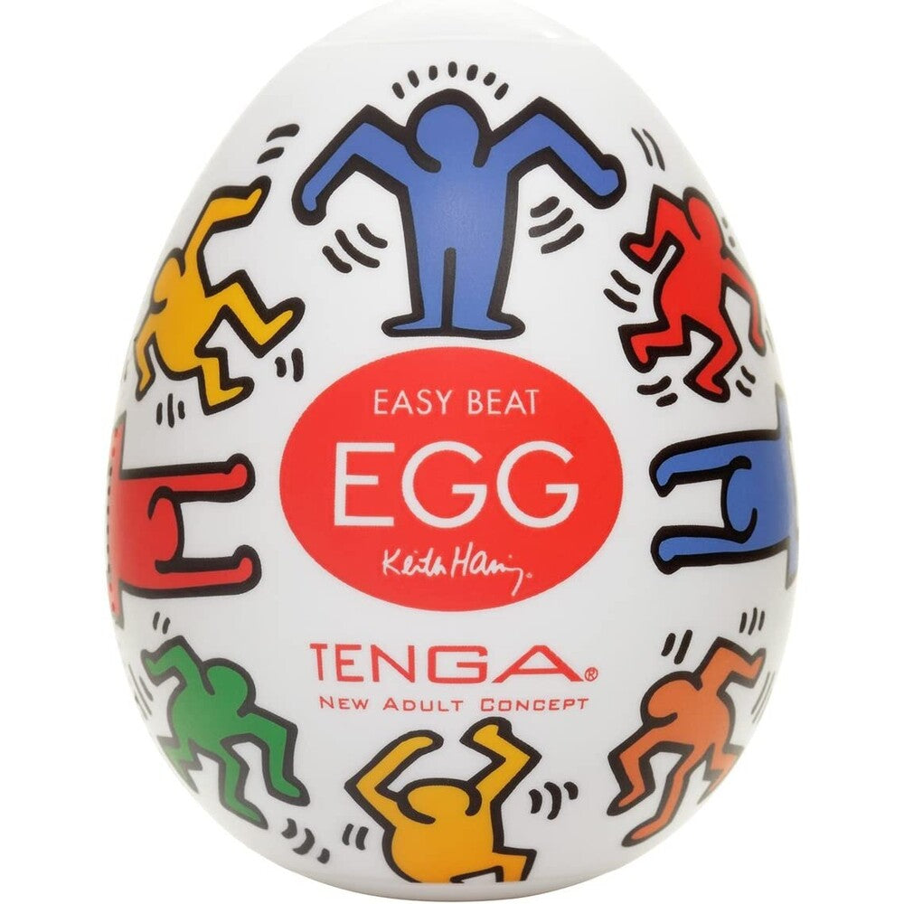 Tenga Keith Haring Dance Egg Masturbator – product image for adult pleasure and intimacy