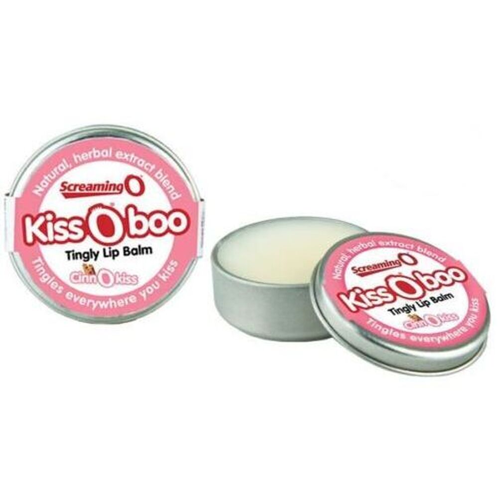 Screaming O KissOboo Tingly Lip Balm Cinnamon – Explore Enhanced Intimacy | Discreet UK Shipping