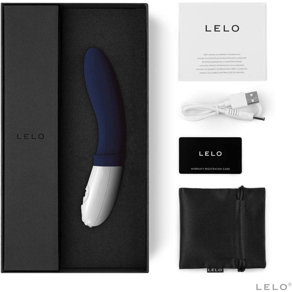 Lelo Billy 2 Deep Blue Luxury Rechargeable Prostate Massager – Explore Enhanced Intimacy | Discreet UK Shipping