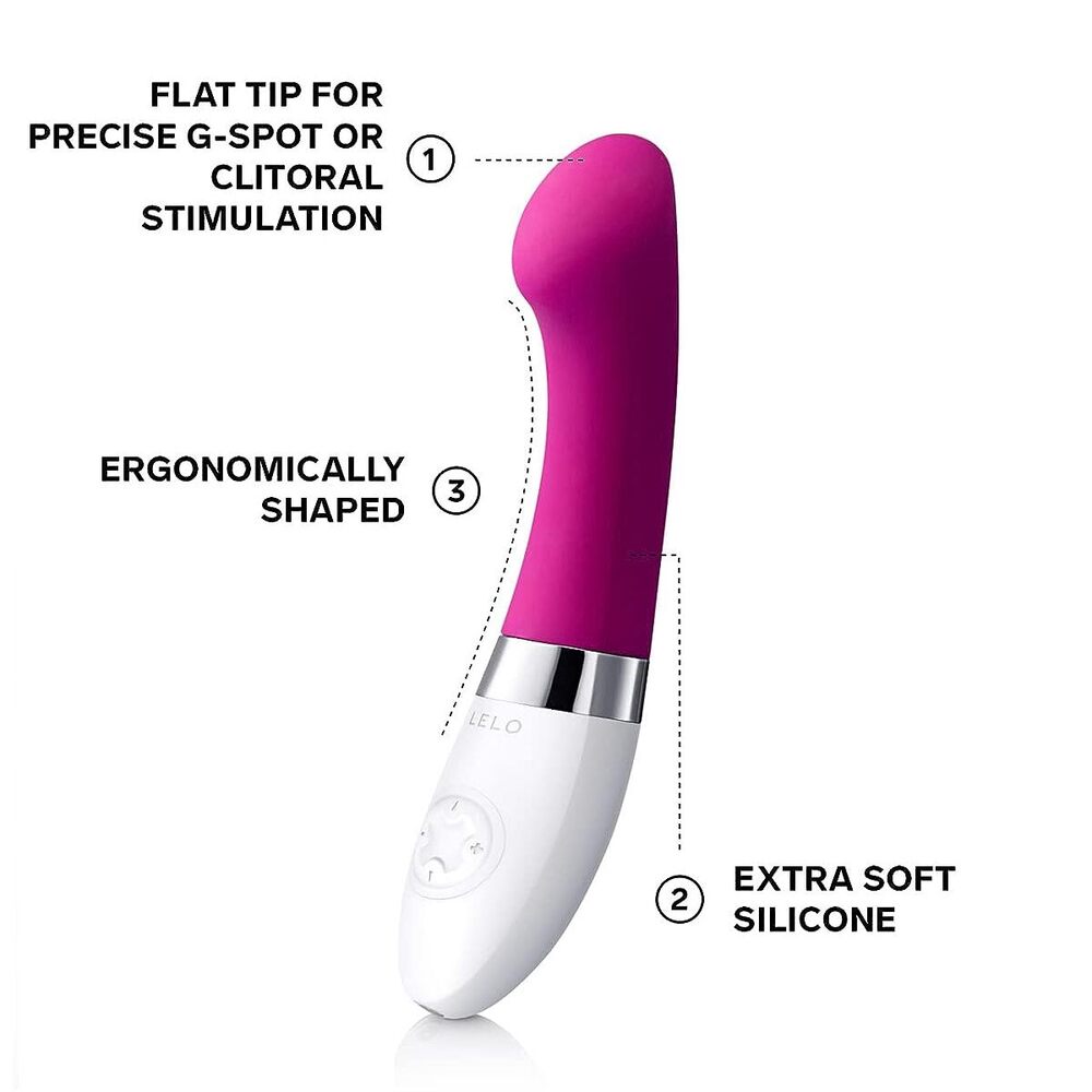 Lelo Gigi 2 Deep Rose G Spot Vibrator – Powerful Rechargeable Vibrator for Intense Pleasure | UK Exclusive