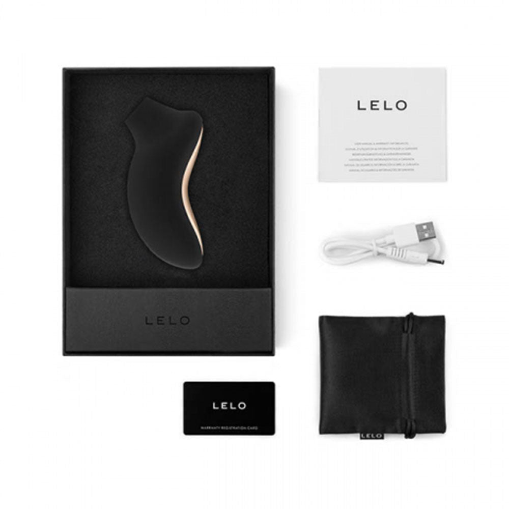 Lelo Sona 2 Black Clitoral Vibrator – Powerful Rechargeable Vibrator for Intense Pleasure | UK Exclusive