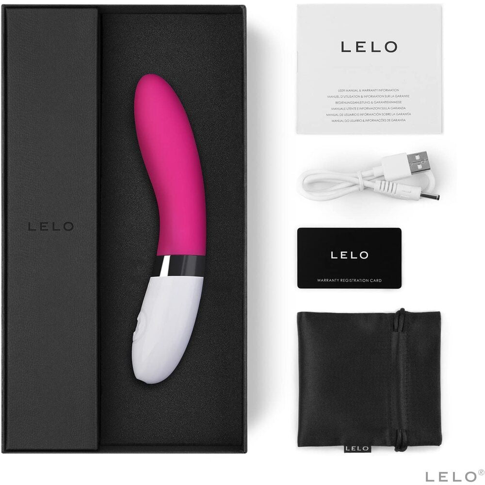Lelo Liv 2 G Spot Vibrator Cerise – Powerful Rechargeable Vibrator for Intense Pleasure | UK Exclusive