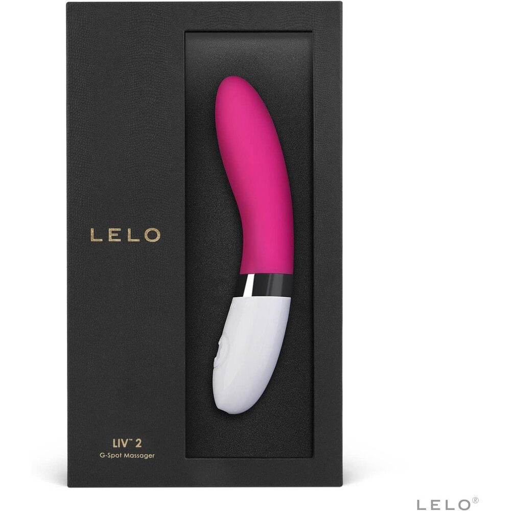 Lelo Liv 2 G Spot Vibrator Cerise – Powerful Rechargeable Vibrator for Intense Pleasure | UK Exclusive