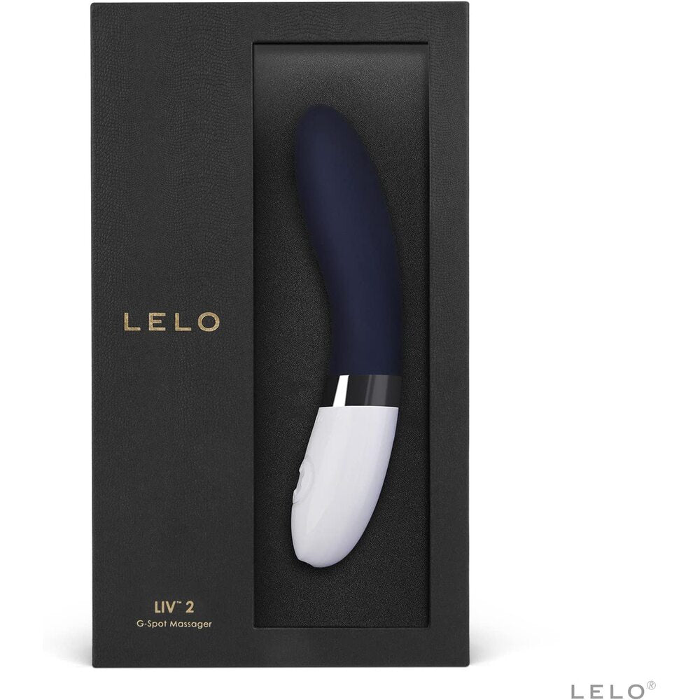 Lelo Liv 2 G Spot Vibrator Blue – Powerful Rechargeable Vibrator for Intense Pleasure | UK Exclusive