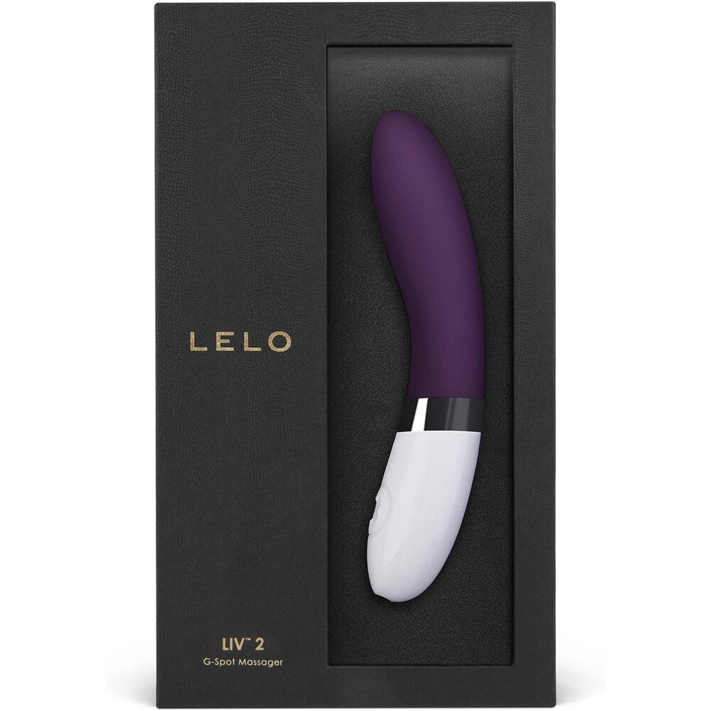 Lelo Liv 2 G Spot Vibrator Plum – Powerful Rechargeable Vibrator for Intense Pleasure | UK Exclusive