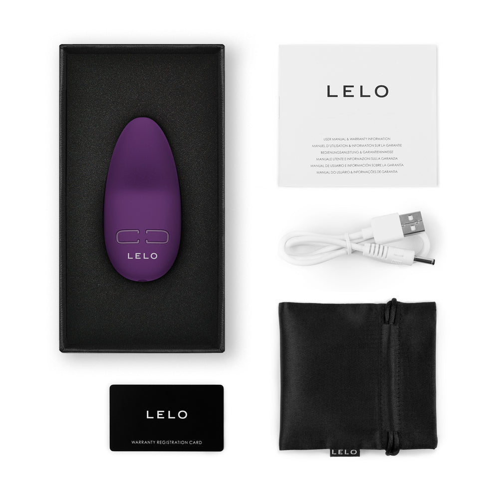 Lelo Lily 3 Dark Plum Petite Personal Massager – Explore Enhanced Intimacy | Discreet UK Shipping