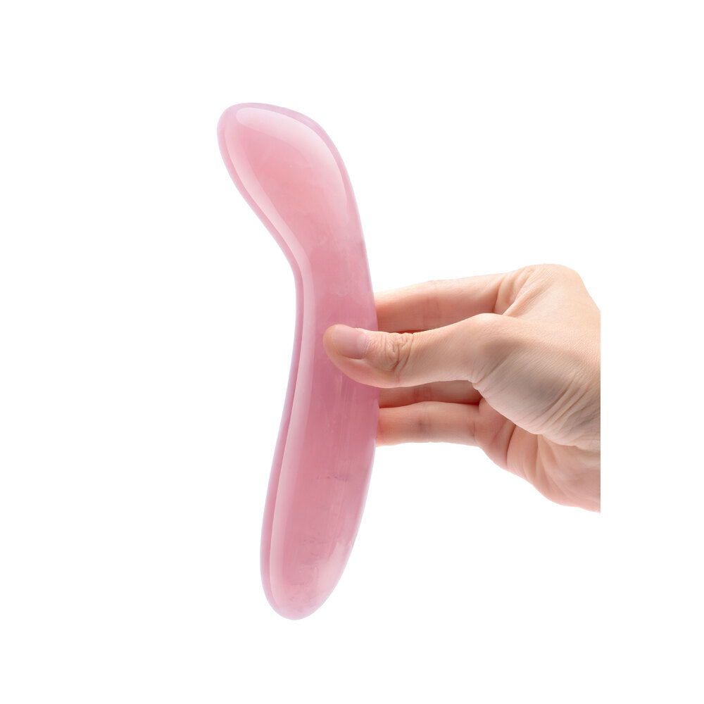 Le Wand Crystal G Wand Rose Quartz – App-Controlled Wand Vibrator | Premium Wireless UK Toy