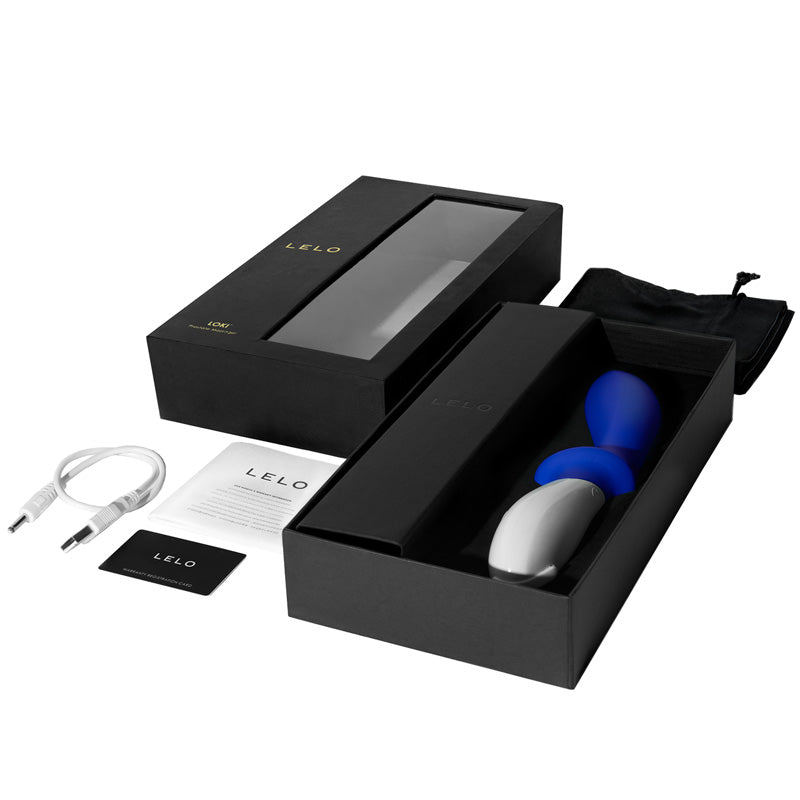 Lelo Loki Luxury Prostate Massager Blue – Explore Enhanced Intimacy | Discreet UK Shipping