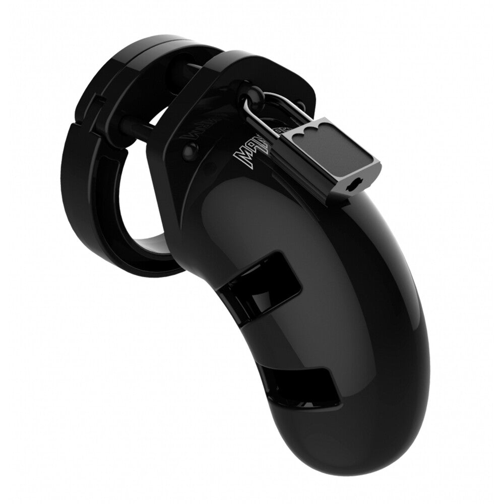 Man Cage 01 Male 3.5 Inch Black Chastity Cage – product image for adult pleasure and intimacy