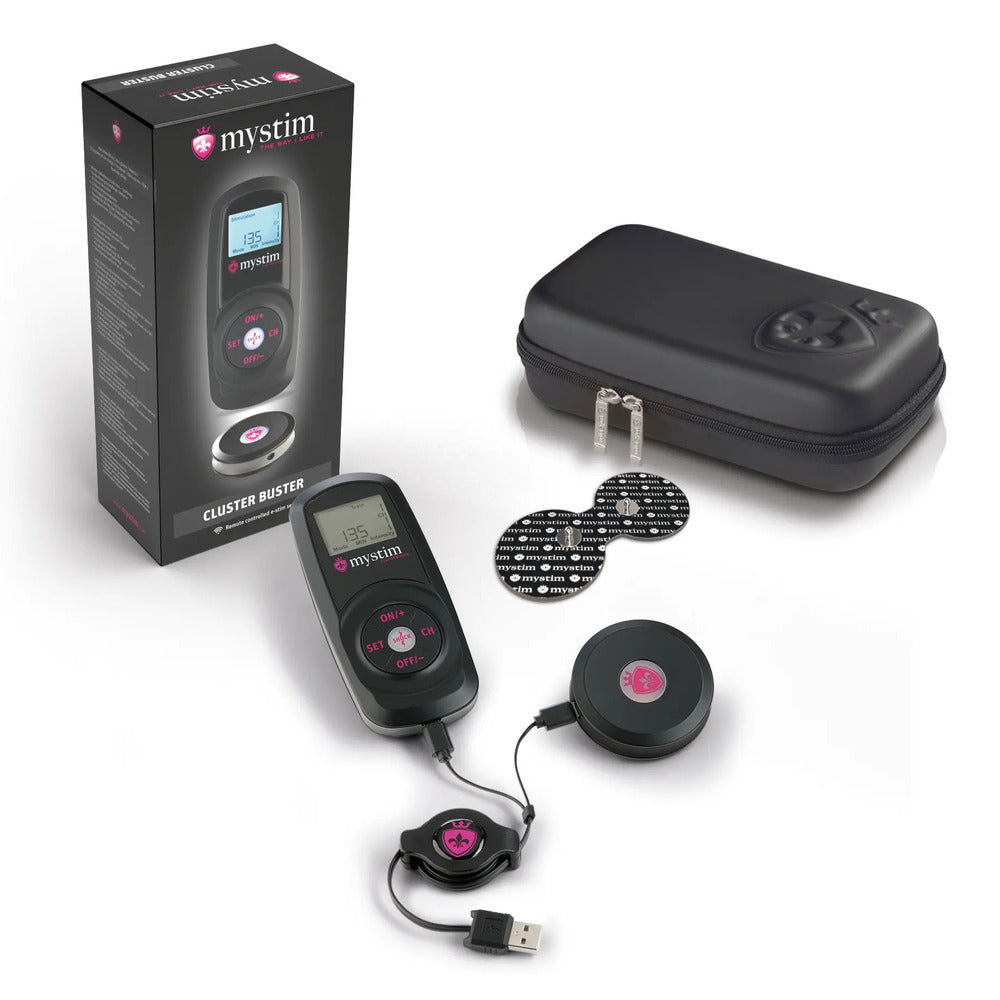 MyStim Cluster Buster EStim Unit – Explore Enhanced Intimacy | Discreet UK Shipping