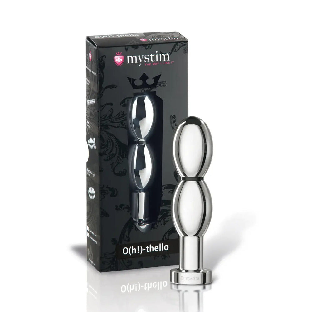 MyStim Oh Thello EStim Aluminium Dildo – Explore Enhanced Intimacy | Discreet UK Shipping